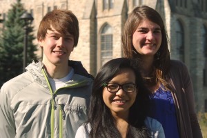 CIR Fellows: Greg Gianopoulos, Stuti Thapa Magar, Karin Sather